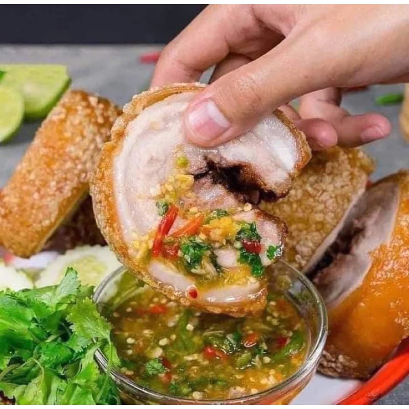 หมูกรอบชาชูตรา CP แท้ น้ำหนัก 400 กรัม - รูปที่ 2